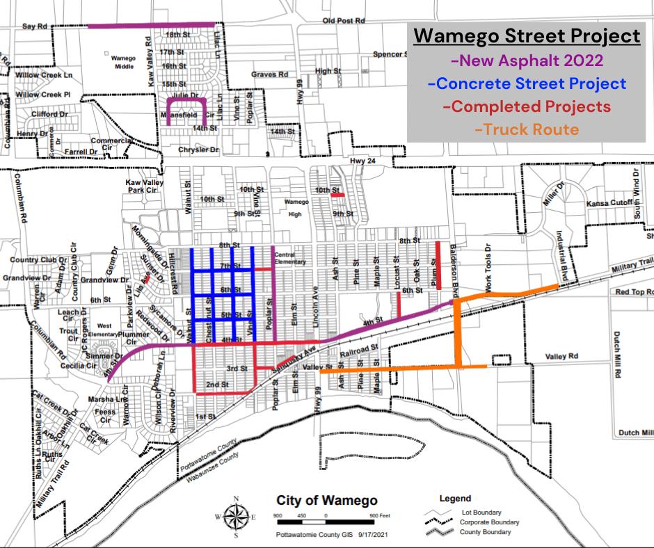 Street Project City of Wamego